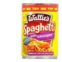 Watties Spaghetti with Sausages