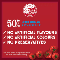 Watties Upside Down Tomato Sauce 50% Less Sugar 540g - Image 3
