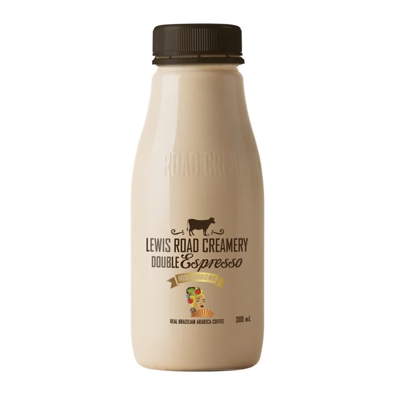Lewis Road Creamery Fresh Double Espresso Coffee Milk 300ml