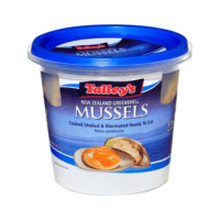 Talley's Mussels Cooked & Marinated Plain 375g