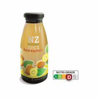 NZ Natural Juice Gold Kiwifruit 250ml Glass Bottle