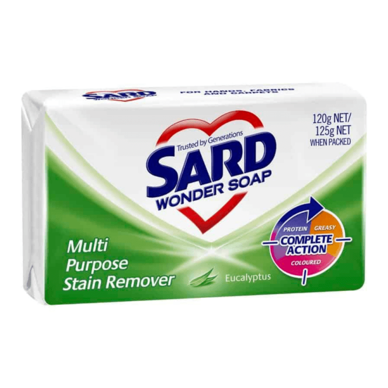 Sard Wonder Laundry Soap Eucalyptus Oil Bar 125g