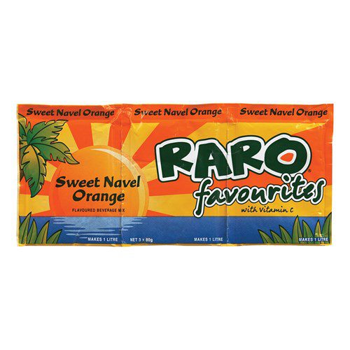 Raro Sachet Sweet Navel Orange 3pk