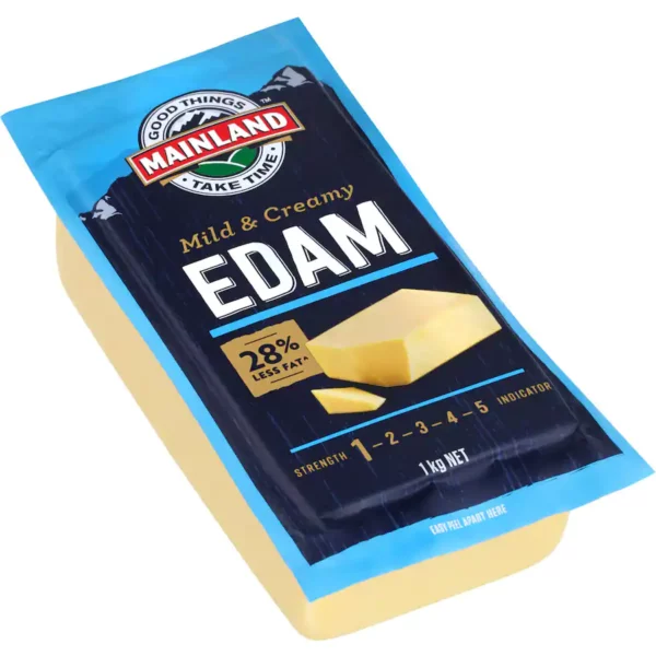 Mainland Cheese Block Edam 1kg