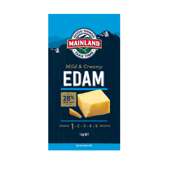 Mainland Mild & Creamy Edam Cheese 1kg