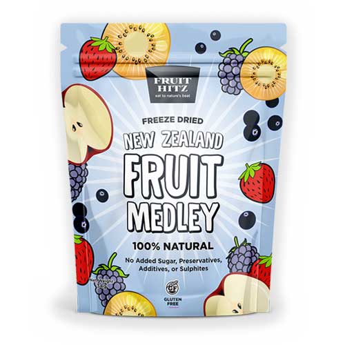 NZ Apple Products Dried Fruit Medley 34g