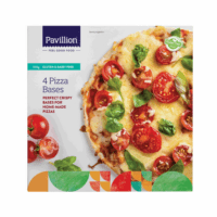 Pavillion Gluten Free Pizza Bases 4x19cm 540g