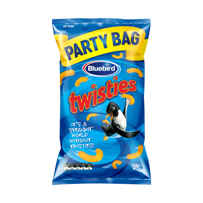 Bluebird Twisties Corn Snacks 235g