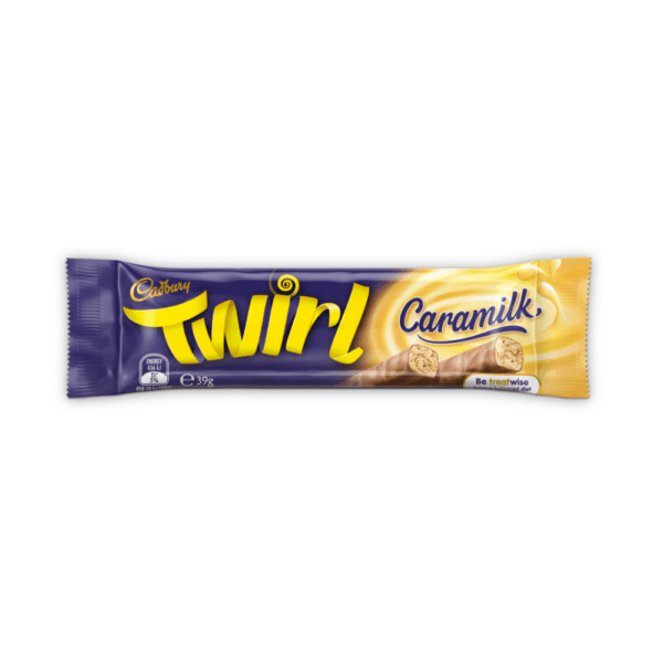 Cadbury Twirl Chocolate Bar Caramilk 39g