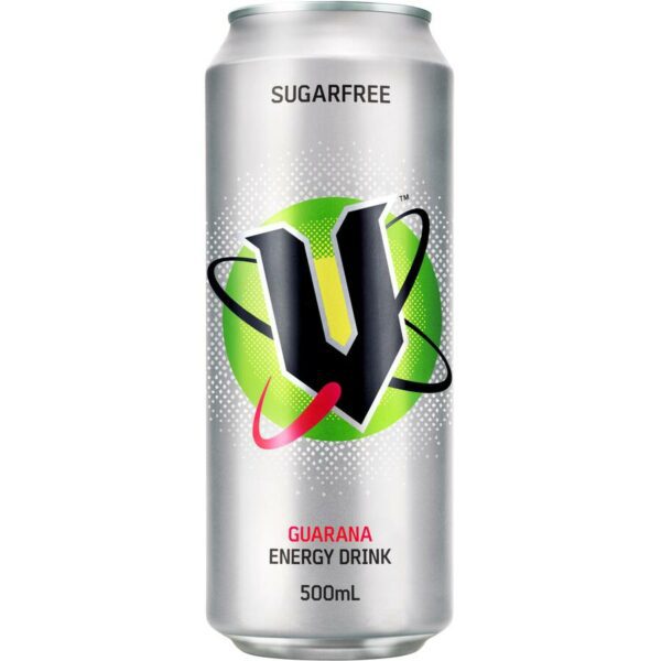V Sugarfree Guarana Energy Drink 250ml Can