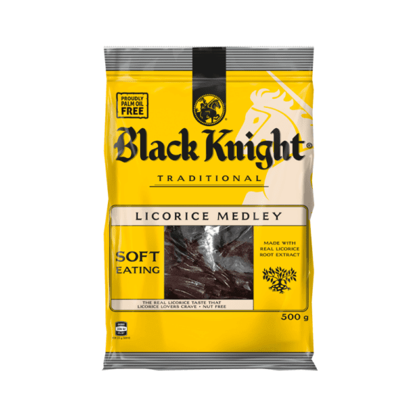 RJ's Black Knight Licorice Medley 500g