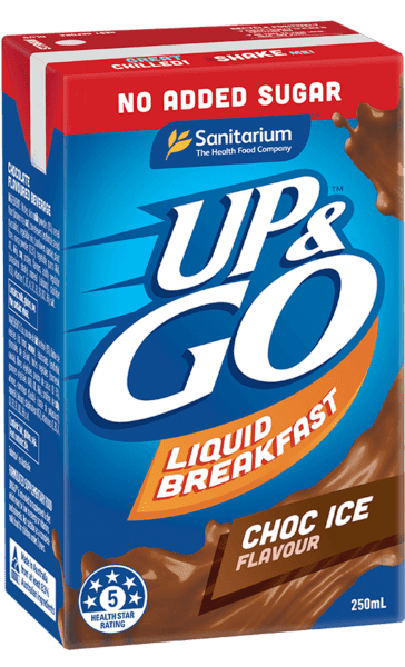 Sanitarium Up & Go Breakfast Drink Choc Ice No Added Sugar