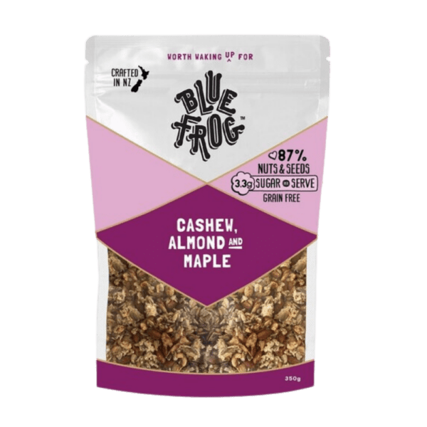 Blue Frog Cereal Cashew, Almond & Maple 350g