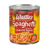 Watties Spaghetti In Tomato Sauce 220g