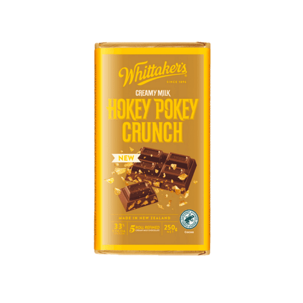Whittakers Chocolate Block Hokey Pokey Crunch 250g