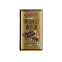 Whittakers Chocolate Block Original Peanut 33% Cocoa 250g