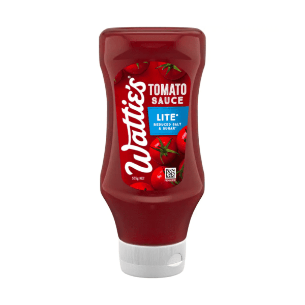 Watties Upside Down Tomato Sauce Lite 555g