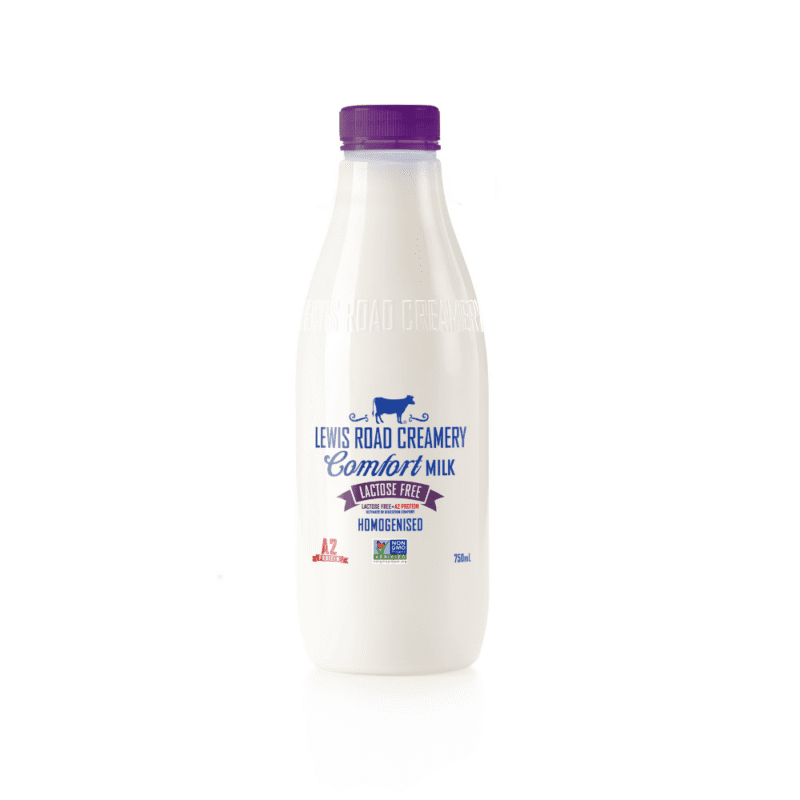 Lewis Road Creamery Comfort Milk - A2 Protein + Lactose Free 750ml