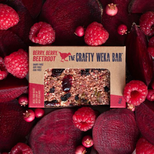 Crafty Weka Berry Berry Beetroot Bar & Ingredients