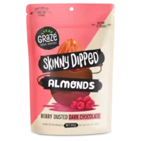 Graze Skinny Dipped Berry Dusted Dark Chocolate Almonds 300g