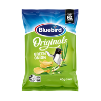 Bluebird Potato Chips Original Green Onion 45g