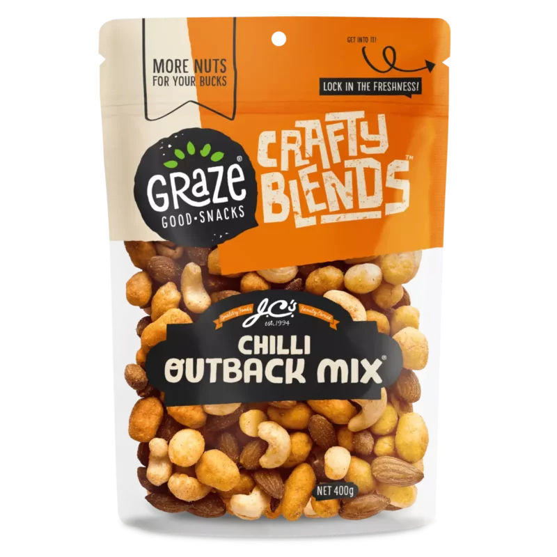 Graze Crafty Blends Chilli Outback Mix 400g