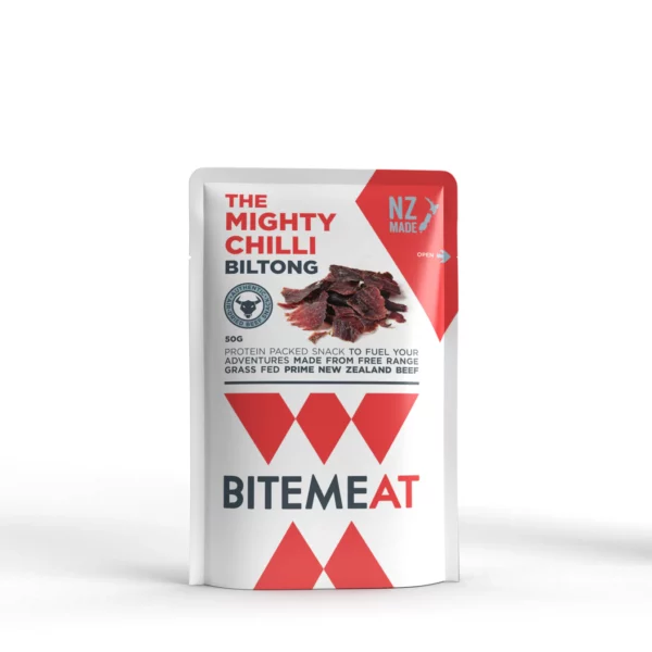 Canterbury Biltong (Jerky) Bite Meat Chilli 50g