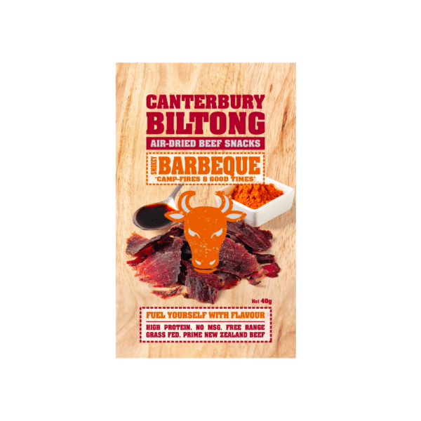 Canterbury Biltong (Jerky) Smokey BBQ Flavour 40g
