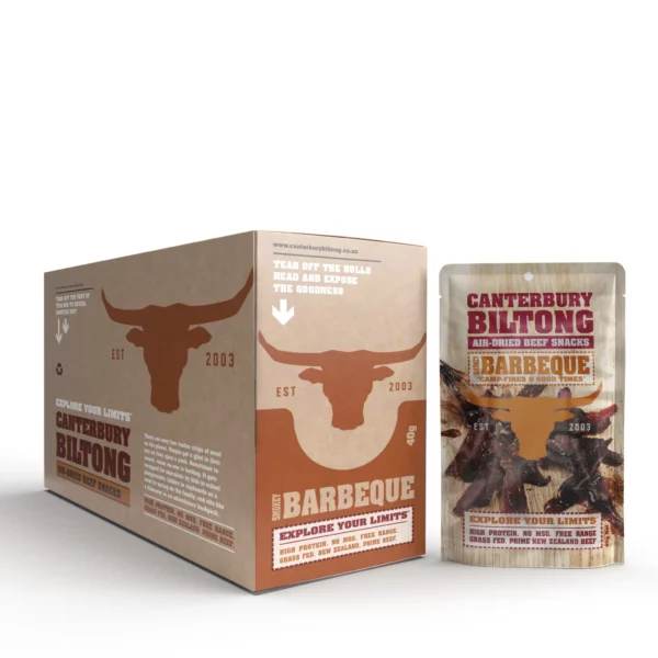 Canterbury Biltong (Jerky) Smokey BBQ 40g