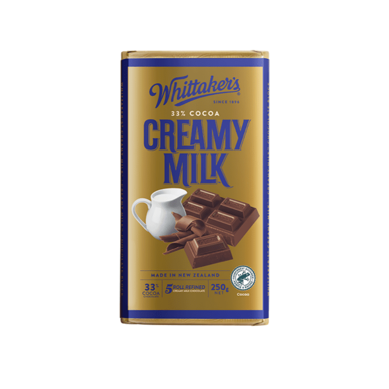 Whittakers Chocolate Block Creamy Milk 250g