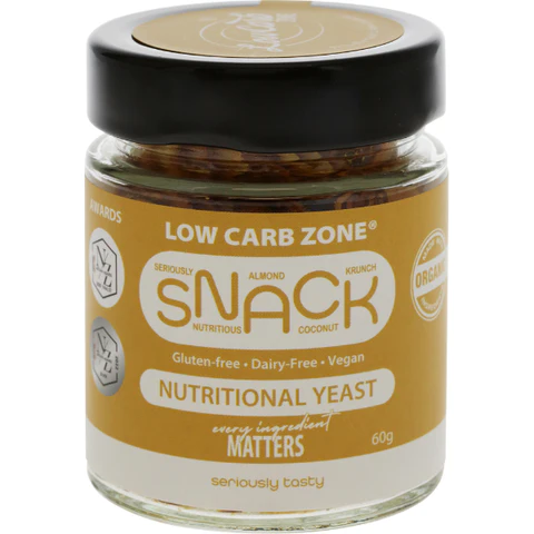 Low Carb Zone Savoury SNACK Nutritional Yeast (Cheesy)
