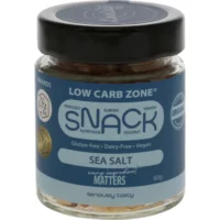 Low Carb Zone Savoury Snack Sea Salt 60g