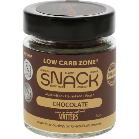 Low Carb Zone Sweet Snacking Cereal- Chocolate 60g