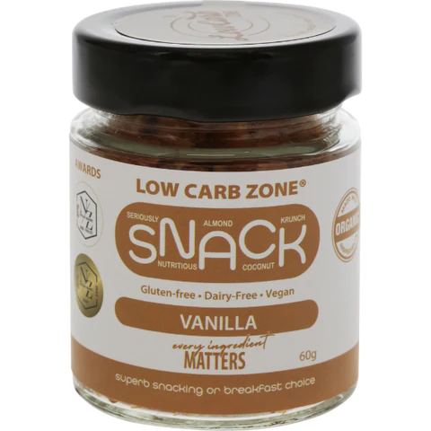Low Carb Zone Sweet Snacking- Vanilla 60g