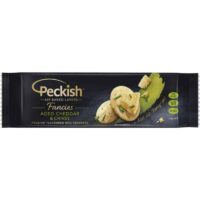 Peckish Fancies Aged Cheddar & Chives Rice Crackers 90g