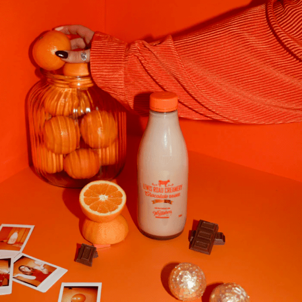 Lewis Road Creamery’s Chocolate Orange Flavoured Milk