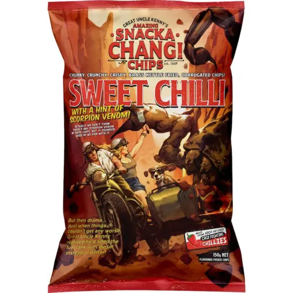 Snacka Changi Chips Sweet Chilli 150g