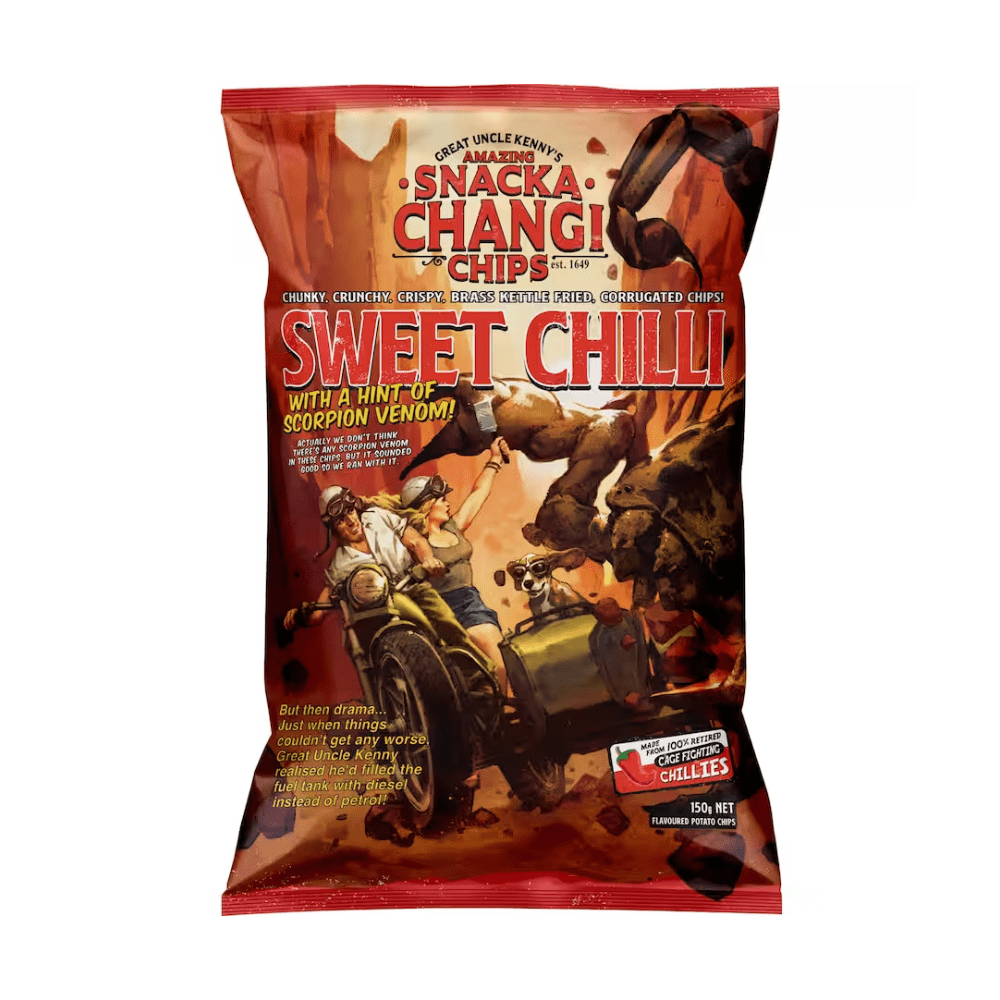 Snacka Changi Chips Sweet Chilli 150g