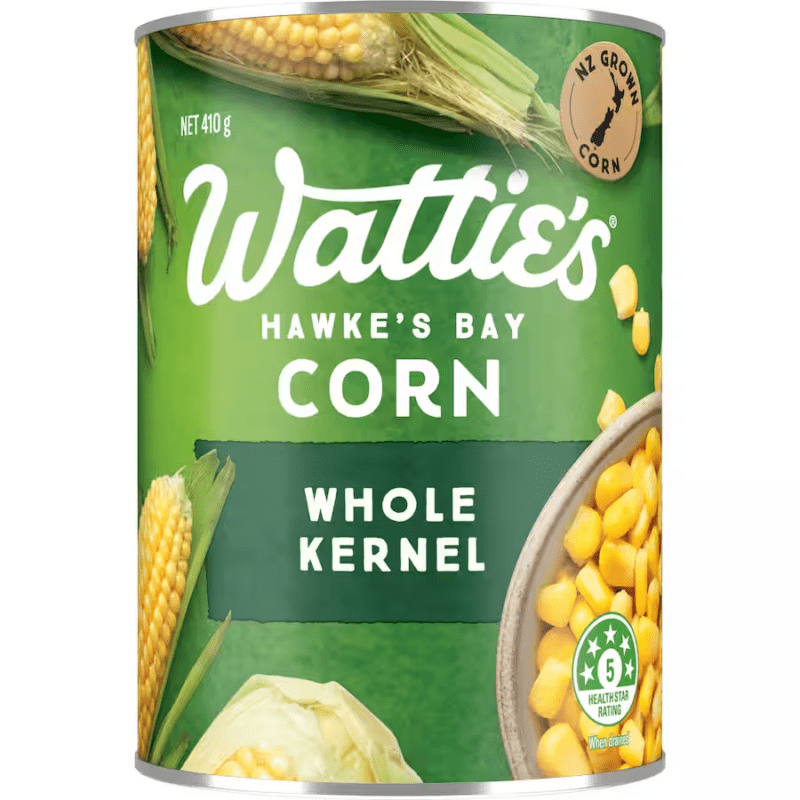 Watties Corn Whole Kernel 410g
