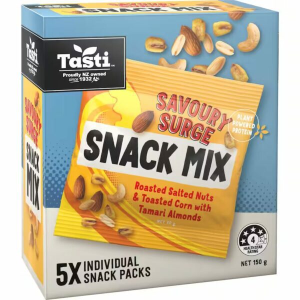 Tasti Snack Mix Savoury Surge 5x 30g