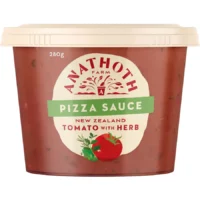 Anathoth Farm New Zealand Tomato With Herb Pizza Sauce 280g