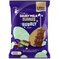 Cadbury Easter Bunnies Mint Bubbly Sharepack 192g