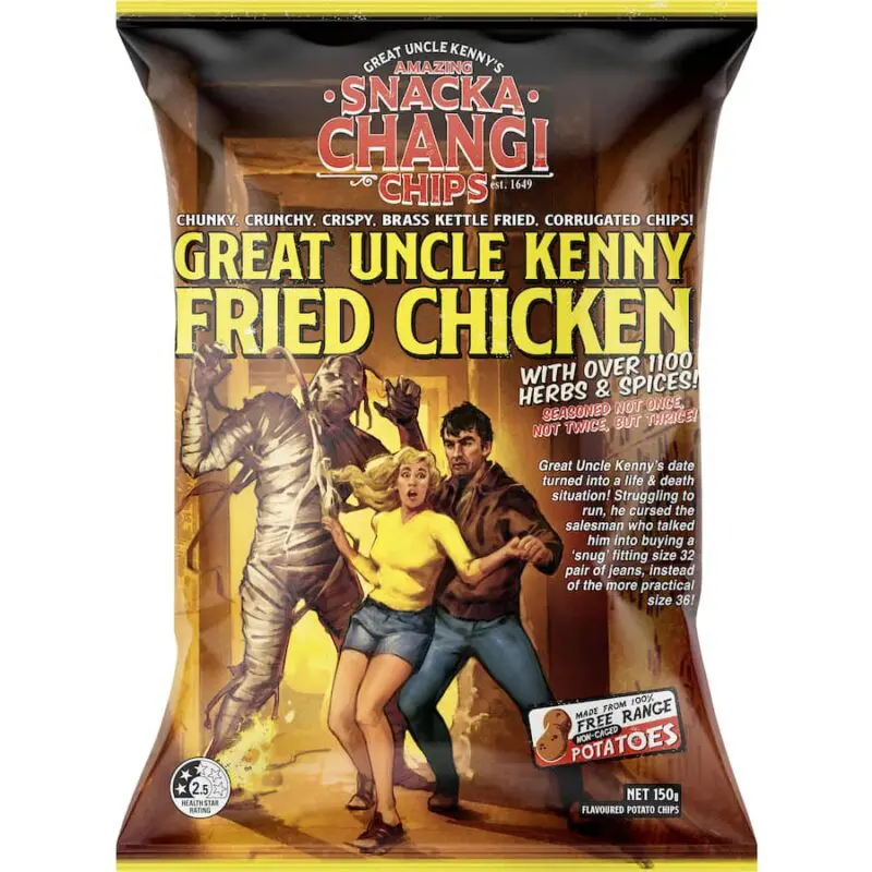 Snacka Changi Chips Fried Chicken 150g