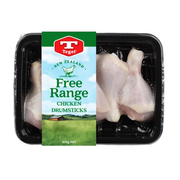 Tegel Frozen Free Range Chicken Drumstick New Zealand 400g