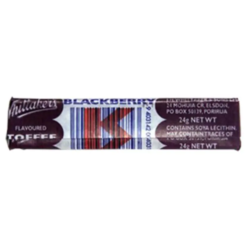 Whittakers Blackberry K Bar 24g