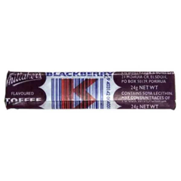 Whittakers Blackberry K Bar 24g