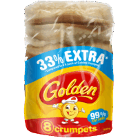 Golden Crumpets 8pk 400g