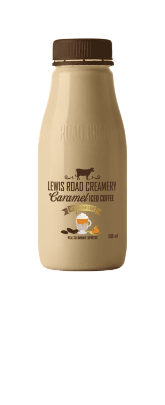 Lewis Road Creamery Fresh Caramel Iced Coffee Milk 300ml