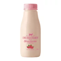 Lewis Road Creamery Fresh Strawberries & Cream Milk 300ml