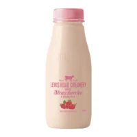 Lewis Road Creamery Fresh Strawberries & Cream Milk 300ml